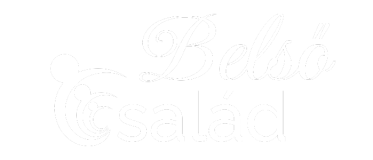 Belső Család logó - fehér